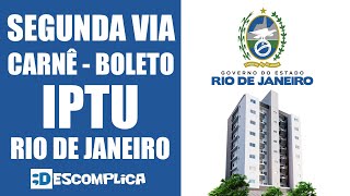 2ª Via do Carnê Boleto do IPTU 2021 Rio de Janeiro [upl. by Enehs]