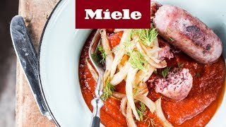 Rezept Salsiccia mit feuriger Tomatensauce I Miele [upl. by Sindee]