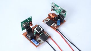 555 IC Single Channel RF Transmitter and Receiver [upl. by Etteval]