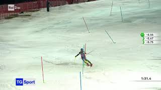 Sci Alpino quot Mikaela Shiffrin domina anche lo slalom di Zagabria quot [upl. by Ihsakat604]