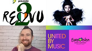 REVU2​​ Eurovision Ireland reacts to Ireland 2024  Bambie Thug  Doomsday Blue [upl. by Ahsaf]