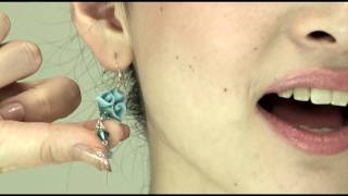 He Qi Crystal Designs  Earrings review [upl. by Vudimir502]