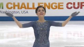 Evgenia Medvedeva  22911 New ISU World Record SPLP TCC 2016 [upl. by Niraj]