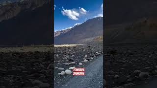 Shimshal Valley  shimshalroad shimshalbeauty lehladakh manaliroad ladakhroadtrip travelonbike [upl. by Hgielra]