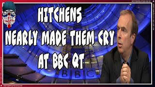 Hitchens makes BBC QT and audience CRY [upl. by Hsu]