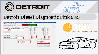 Detroit Diesel Diagnostic Link 645  DDDL 645  dhtautocom [upl. by Ewart]