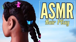 ASMR Hair Styling At The Salon [upl. by Aseret702]