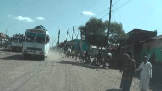 Ethiopia 80 Road from Gondar to Dabat [upl. by Elletsirhc611]