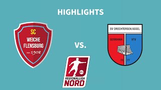 19 Spieltag Regionalliga Nord 2324  Weiche Flensburg 08  SV Drochtersen Assel  Highlights [upl. by Sherrod937]