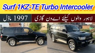 Toyota Surf SSRG Turbo Jeep Lahore Pakistan  Complete Review with Price [upl. by Azerila]