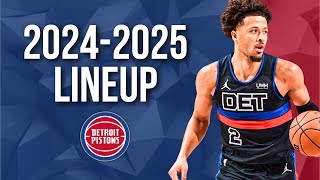 Detroit Pistons Updated Roster 20242025 [upl. by Tolkan]