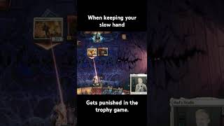 The last game for the trophy my opponent played my biggest fear mtg magicthegathering gaming [upl. by Ynnaf]