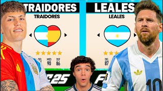 JUGADORES QUE TRAICIONARON A SU PAÍS vs LOS MÁS LEALES [upl. by Eeruhs]