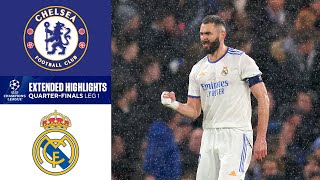 Chelsea vs Real Madrid Extended Highlights  UCL QuarterFinals  Leg 1  CBS Sports Golazo [upl. by Flight]