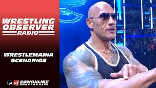 Many WrestleMania scenarios are in play  Wrestling Observer Radio [upl. by Aliuqehs]