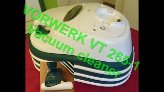 Functional check of VORWERK VT 2651 Vacuum cleaner [upl. by Alesi]