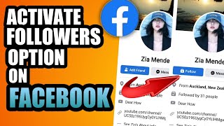 HOW TO ACTIVATE FOLLOWERS OPTION ON FACEBOOK  FOLLOWERS PROFILE SETTING [upl. by Nalyac243]