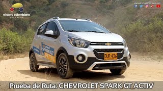 Chevrolet Spark GT Activ Prueba de Ruta e impresiones de manejo en Colombia [upl. by Latsirc216]