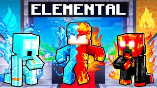 Turning YouTubers ELEMENTAL in Minecraft [upl. by Lynnett]