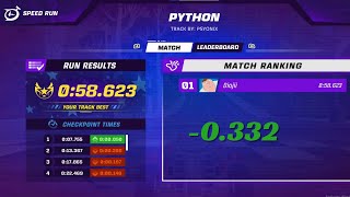 Python Speedrun Outdated WR  58623 [upl. by Lenej]