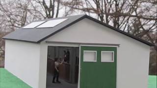 Pönn Pferdestall quotPrivatquot Bausatz zu verkaufen für Modell Pferde Model Horses Stable [upl. by Ayek]