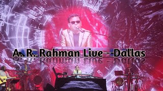 A R Rahman US Tour  A R Rahman Live Performance Dallas  A R Rahman concert ARRahman [upl. by Eam]