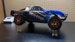 Traxxas slash 4x4 spring options for better handling [upl. by Skurnik]