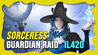 LOST ARK  Sorceress  Guardian Raid Vertus iL420  Gameplay [upl. by Michaele]