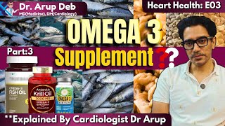 Heart Health E3P3  How To Choose Best Omega 3 Supplement Fish Krill Algae hearthealth omega3 [upl. by Iruj833]