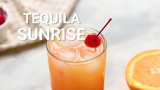 How to Make Tequila Sunrise [upl. by Ahsropal]