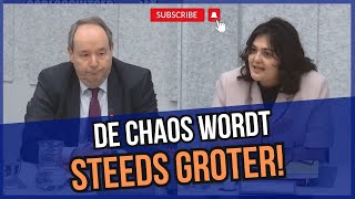 D66 en GLpvda worden gekquotdenk je dat de CHAOS niet groter kan worden lukt het dit KABINET tochquot [upl. by Ainaznat100]