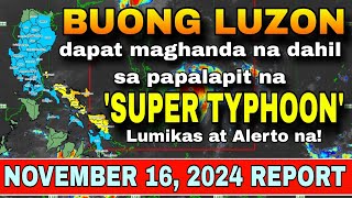 BAGYONG PEPITO TATAMA NA NGAYONG ARAW ⚠️😱  WEATHER UPDATE TODAY  ULAT PANAHON TODAY PepitoPH [upl. by Madriene]