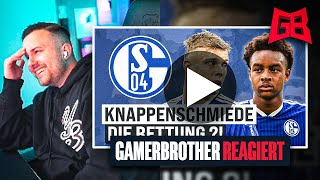 MIT KNAPPEN STATT MALOCHERN 🤔 GamerBrother REAGIERT auf MANU THIELE  SCHALKE VIDEO 😬 [upl. by Colyer]