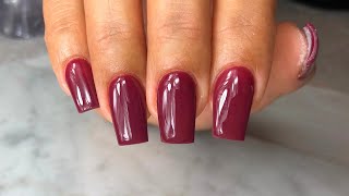 HOW TO Perfectly Shape Short Square Nails For Beginners [upl. by Zabrine]