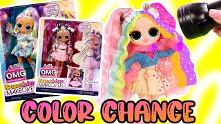 COLOR CHANGE Sunshine Makeover OMG Dolls Unboxing [upl. by Hcirdeirf]