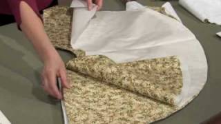 Create a Christmas tree skirt in an evening [upl. by Martell417]