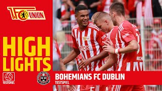 1 FC Union Berlin  Bohemian FC Dublin 21  Testspiel Highlights [upl. by Tertius100]