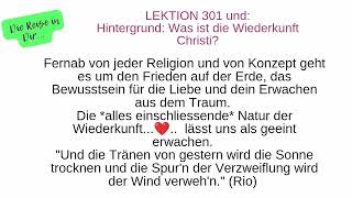 Lektion 301 Das Erwachen zum Selbst ❤️ [upl. by Atilrac]