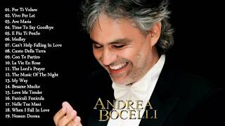 Andrea Bocelli Greatest Hits  Andrea Bocelli Best Songs Live Collection [upl. by Nihs290]