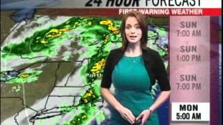 Meteorologist Mallory Brookes Sunday Forecast [upl. by Baese]