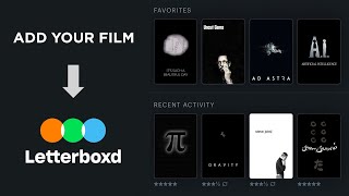 How to Add your Films to Letterboxd [upl. by Aubyn]