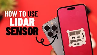 iPhone 141312 Pro Max LIDAR Sensor How To Use [upl. by Iccir]