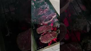 Sirloin amp Ribeye Steaks for a Carnivorous Gamer  BBQ [upl. by Leibrag266]