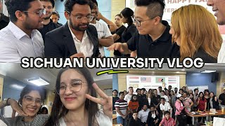 AMAZING DAY IN SICHUAN UNIVERSITY  Vlog [upl. by Eniluj]