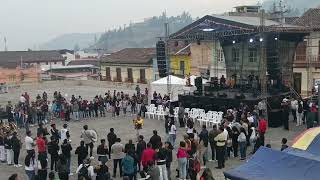 Pregón de la Unidas Educativa San Lorenzo al cumplir 50 años de creación [upl. by Shurlock153]