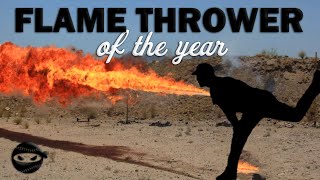 Flamethrower of the Year Ben Joyce Mr 1055 MPH [upl. by Eilojne54]