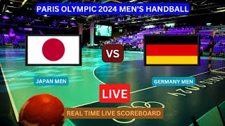 Japan Vs Germany LIVE Score UPDATE Today Men’s Handball Round 2 2024 Paris Olympic Match Jul 29 2024 [upl. by Ayinat18]