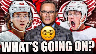 RED WINGS UPDATE WHATS GOING ON W LUCAS RAYMOND amp MORITZ SEIDER [upl. by Ailima]