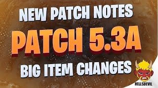 WILD RIFT  53A Patch Notes  MANY BIG ITEM CHANGES [upl. by Kaylee]