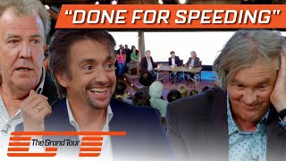 Clarkson amp Hammond Discuss May’s Speeding Ticket  The Grand Tour [upl. by Notsuj]